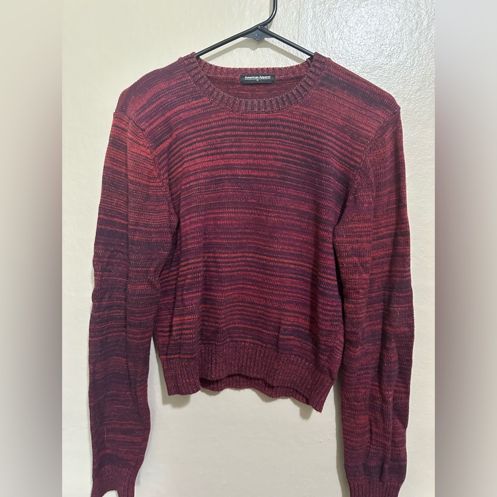 American Apparel cropped knit sweater
